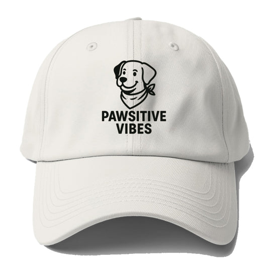 dog pawsitive vibes Hat