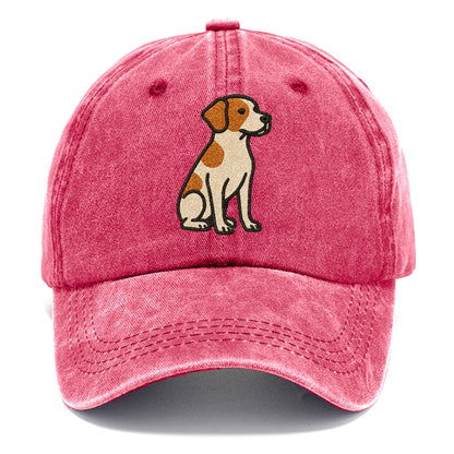Brittany Spaniel Orange And White Design Hat