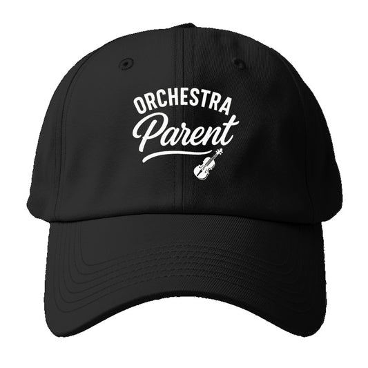 orchestra parent life black design Hat