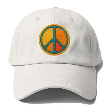 golden peace embroidered Hat