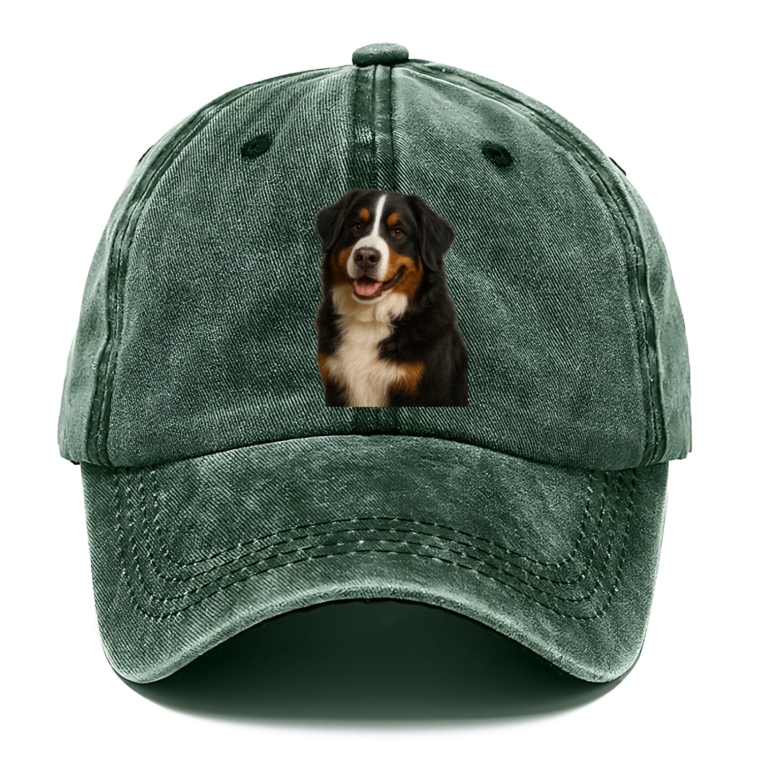 bernese mountain dog portrait design Hat