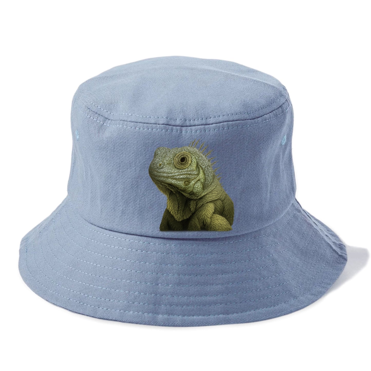 iguana portrait design Hat