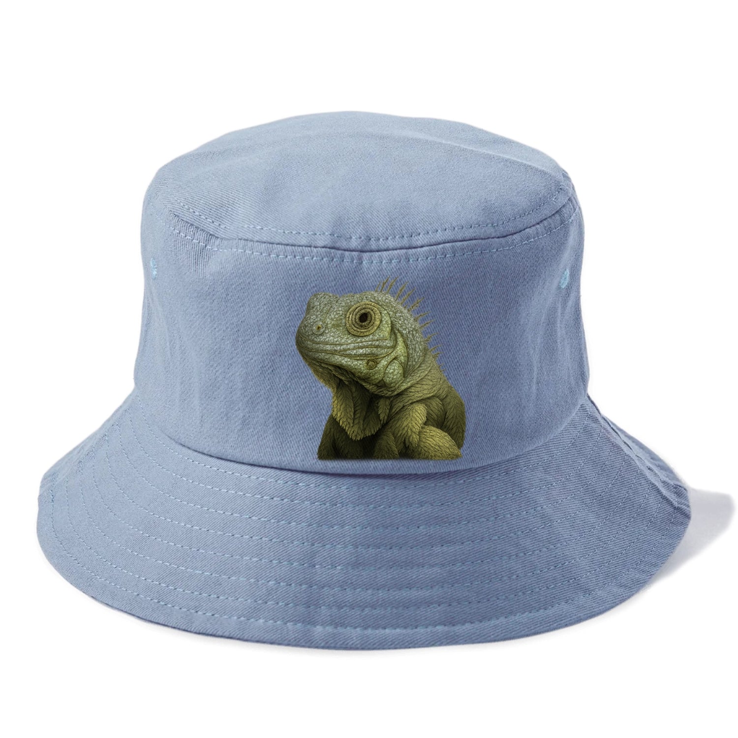 iguana portrait design Hat