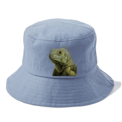 iguana portrait design Hat