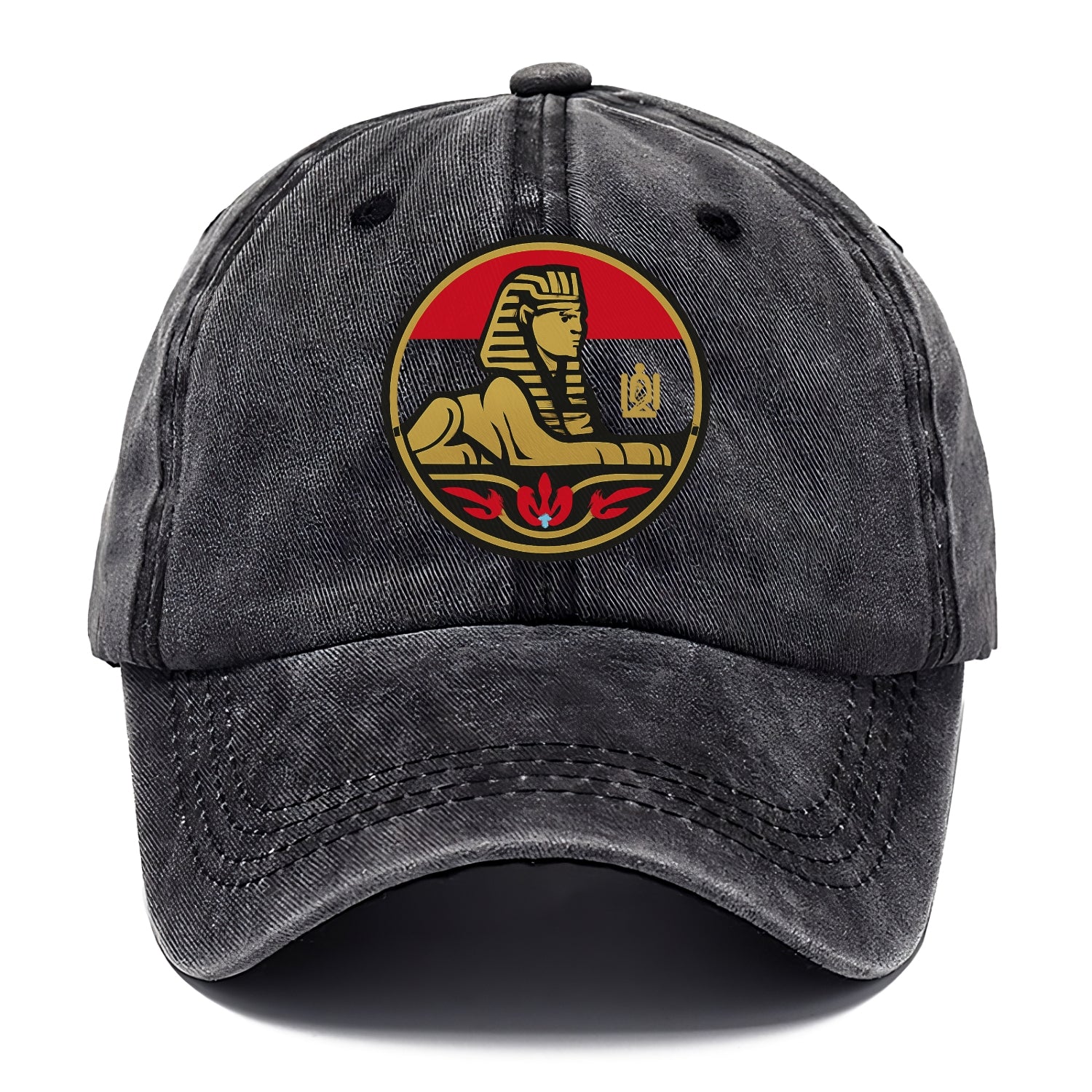egyptian sphinx heritage logo Hat