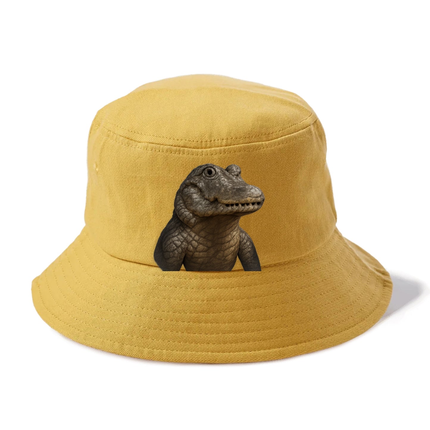 alligator portrait design Hat
