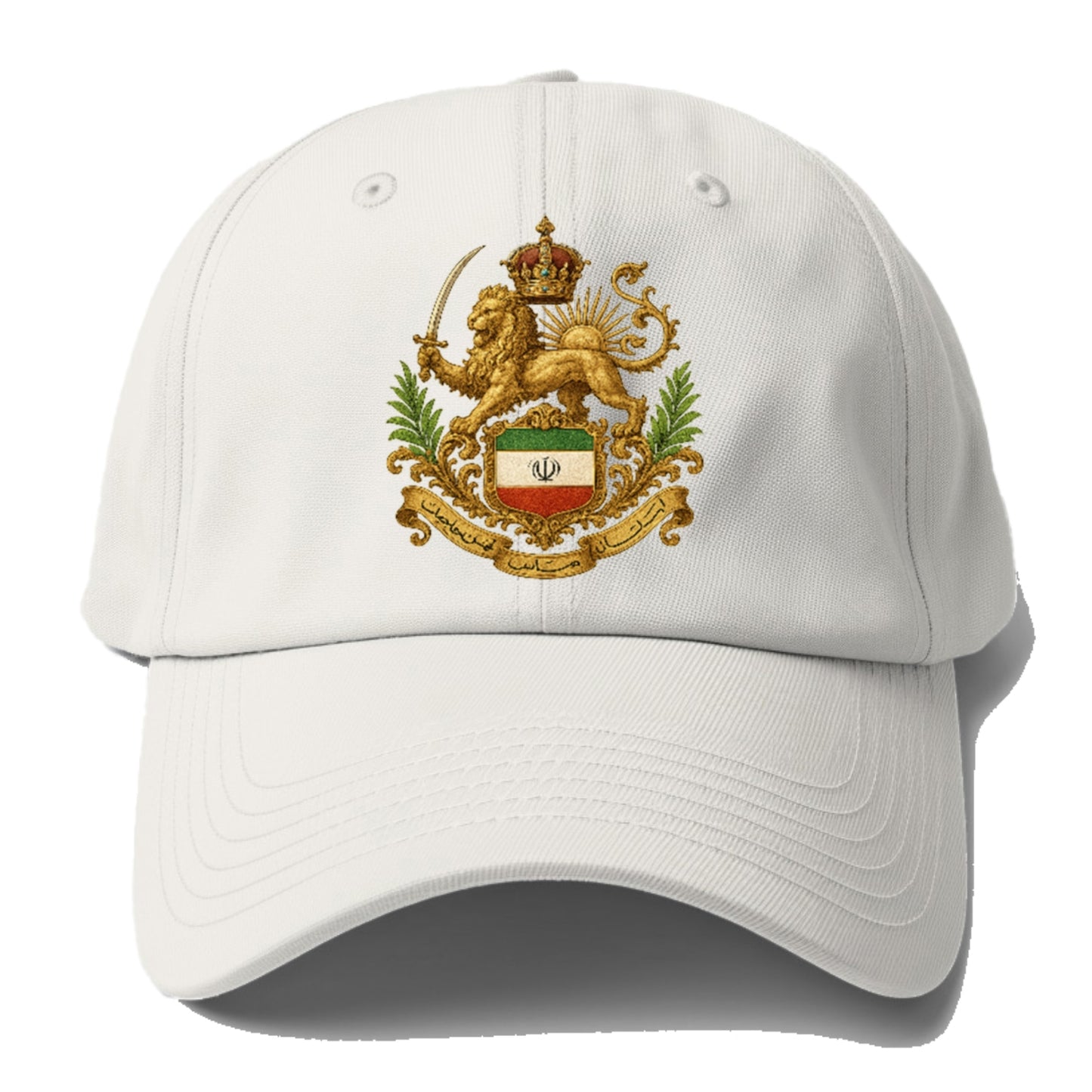 iran heritage lion badge Hat