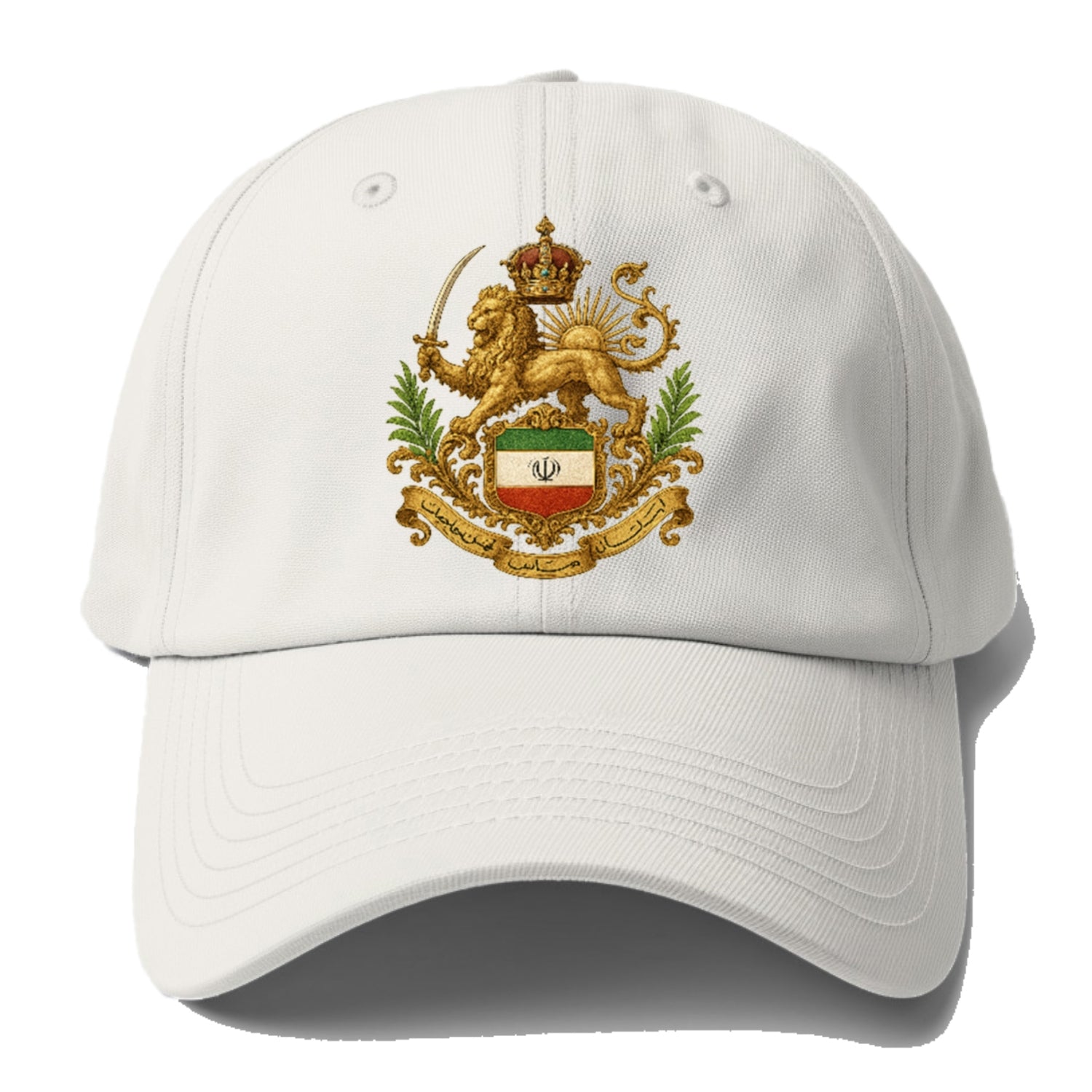 iran heritage lion badge Hat