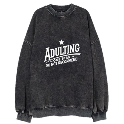 adulting one star do not recommend Hat