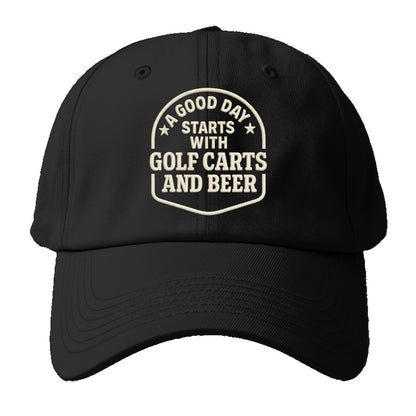 golf and leisure slogan Hat