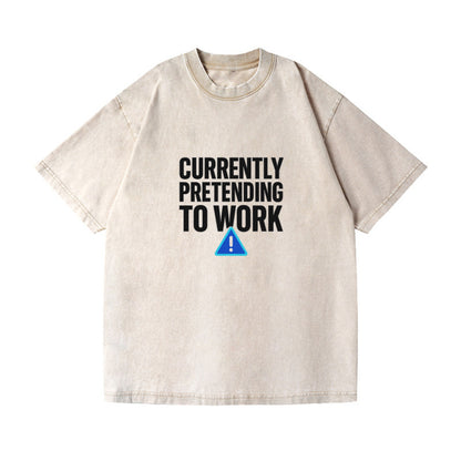 currently pretending to work Hat