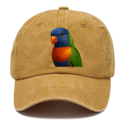 rainbow portrait design Hat