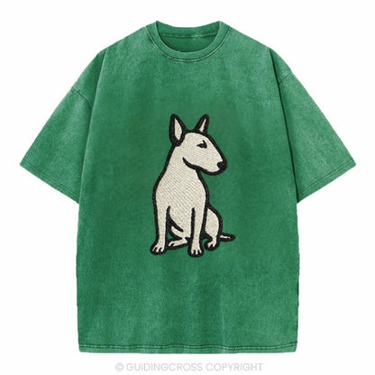 Miniature Bull Terrier White Pose Hat