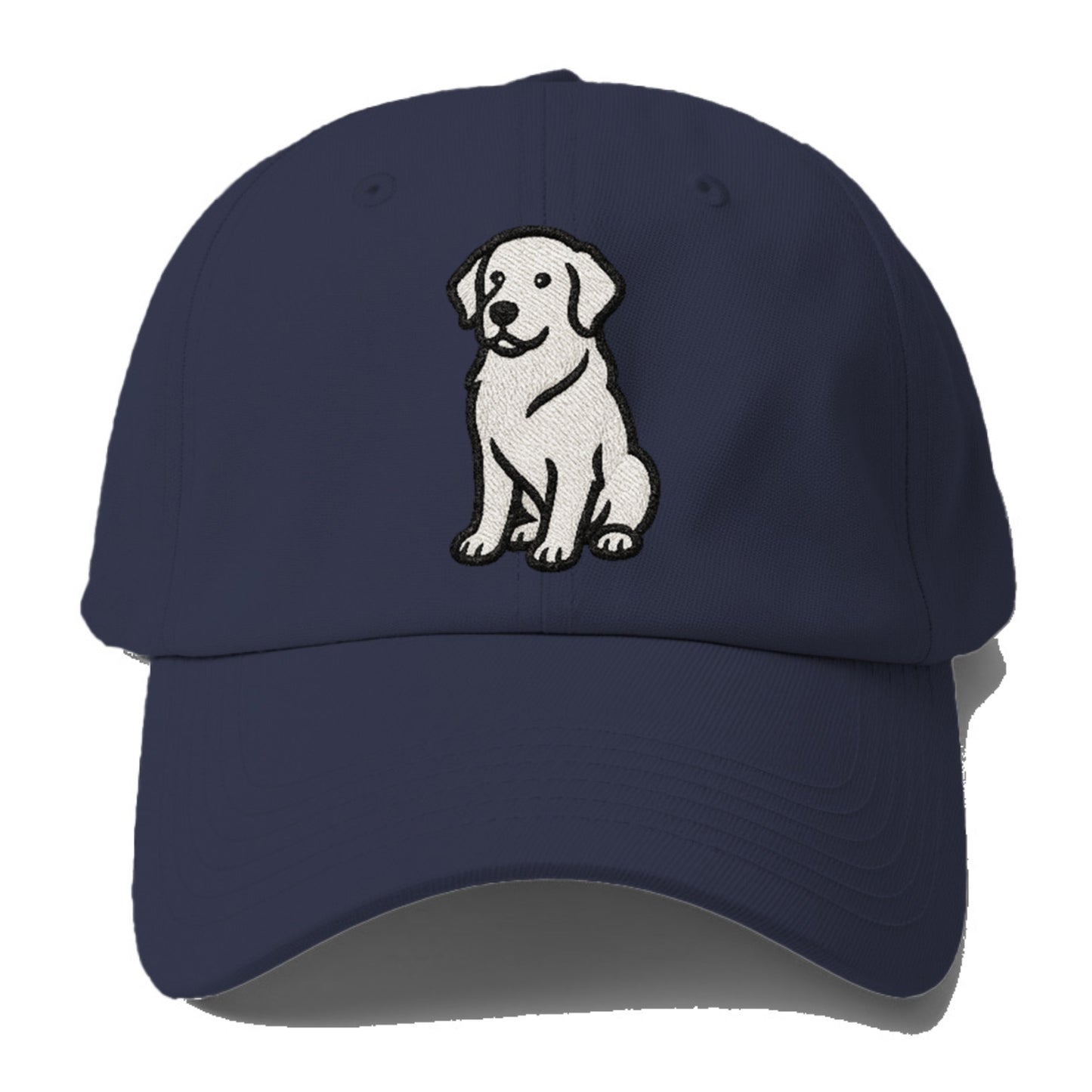 golden-retriever-curious-charm Hat