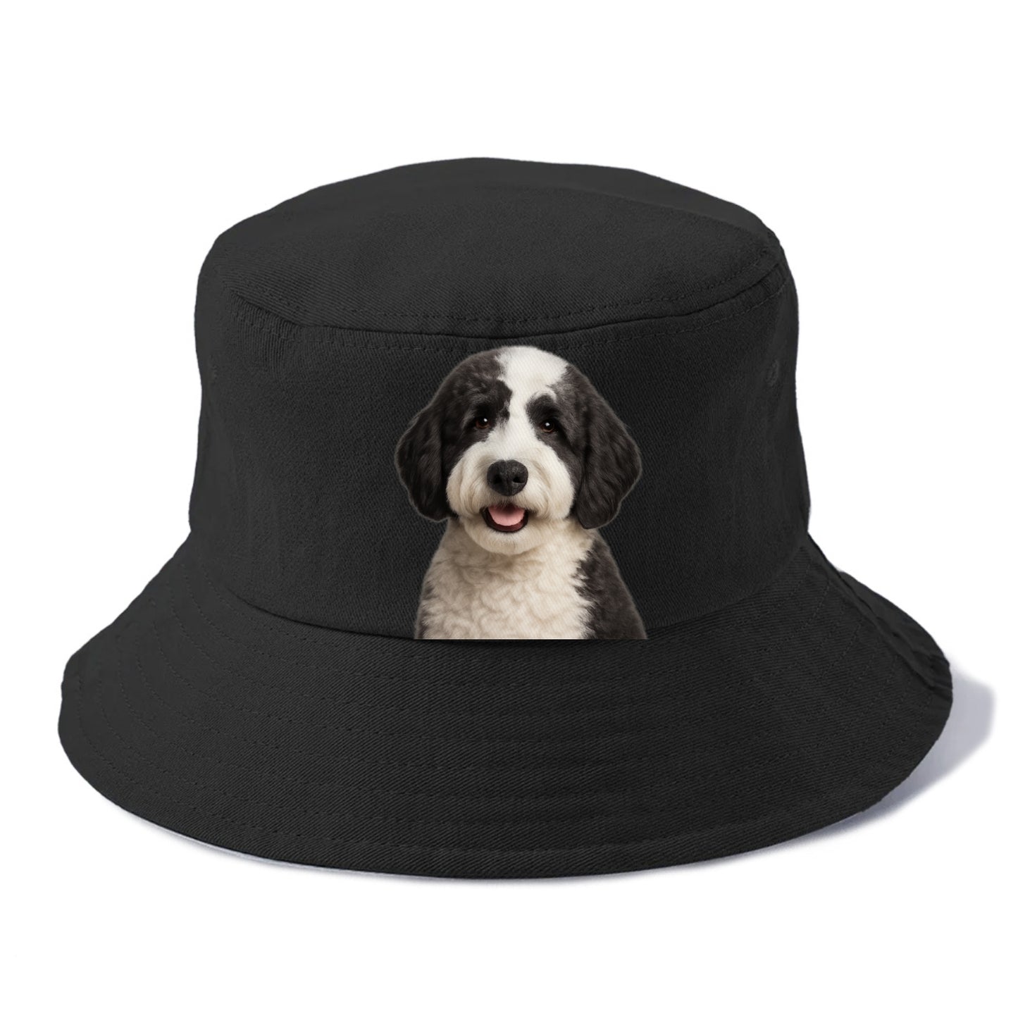 sheepadoodle portrait design Hat