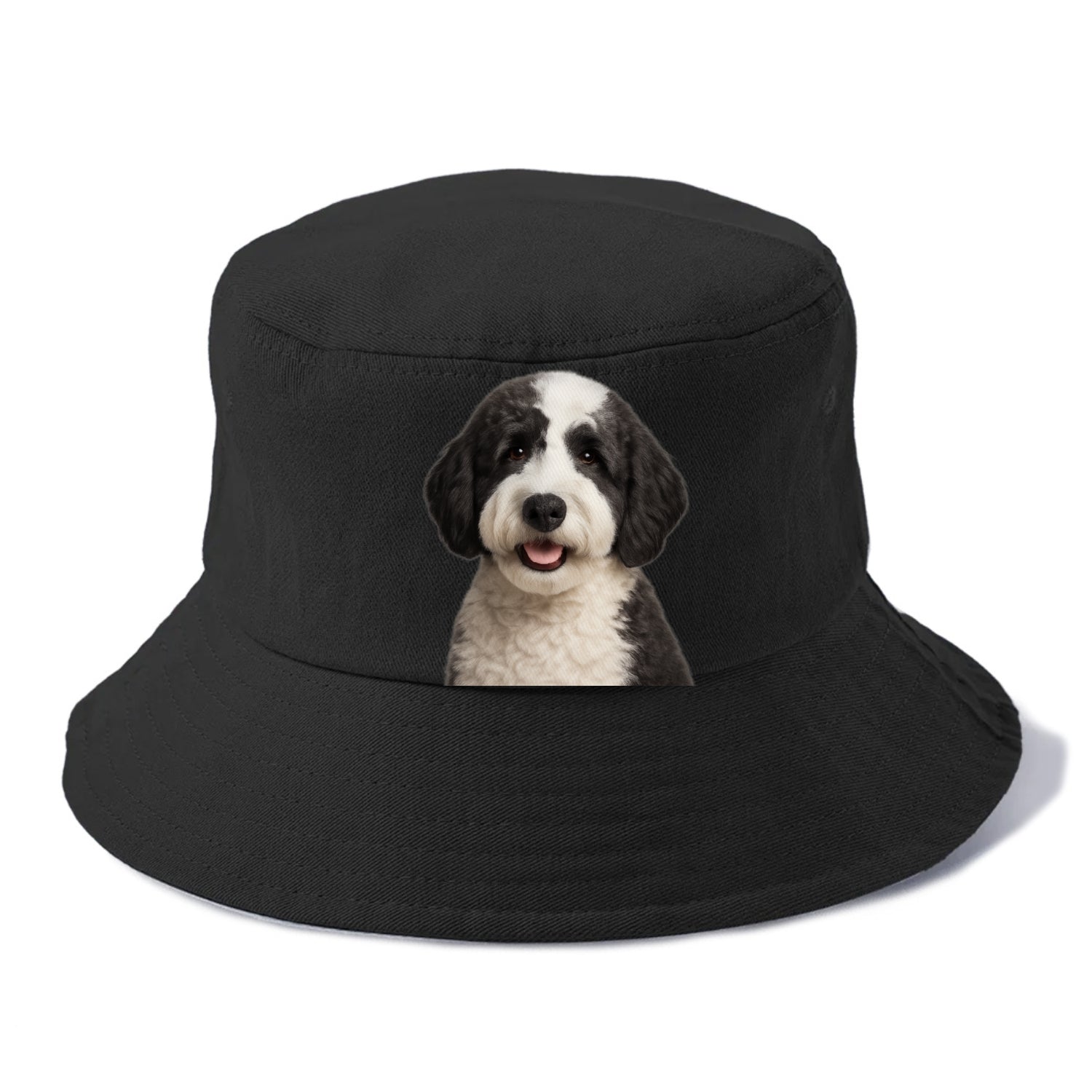 sheepadoodle portrait design Hat