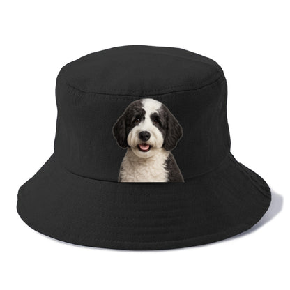 sheepadoodle portrait design Hat
