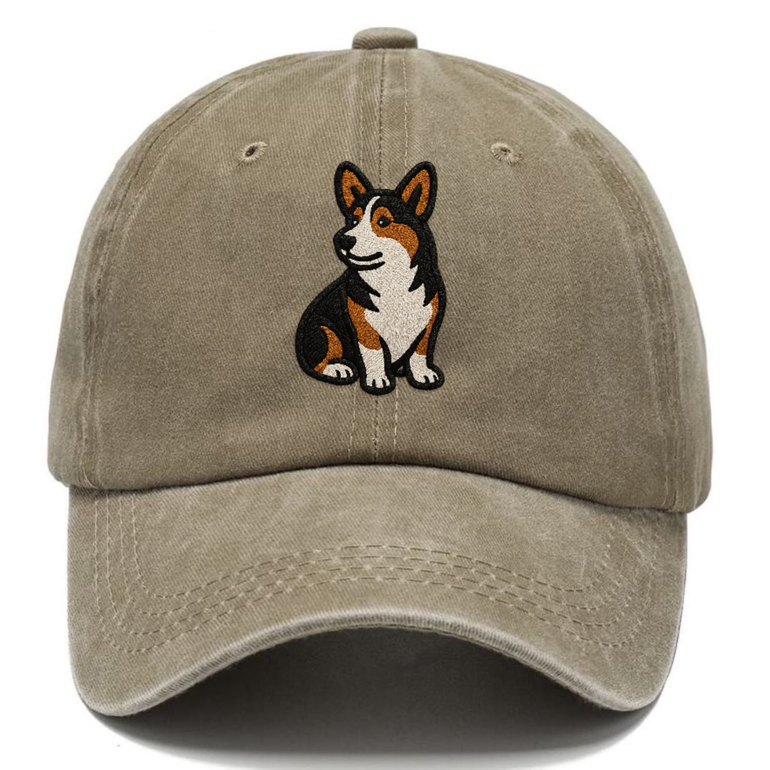 tricolor-corgi-playful-spirit Hat
