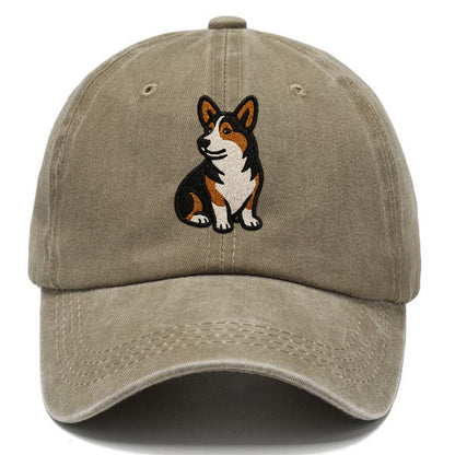 tricolor-corgi-playful-spirit Hat