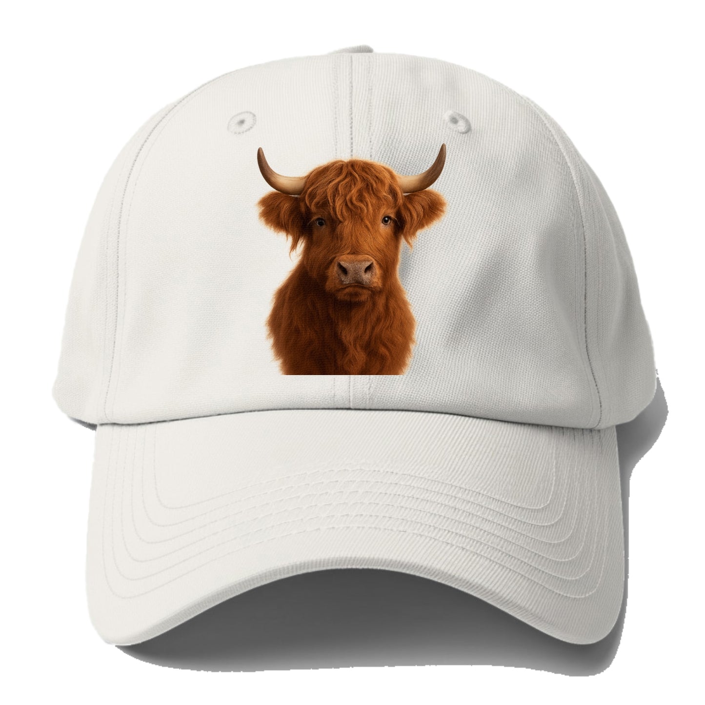 highland cow portrait design Hat