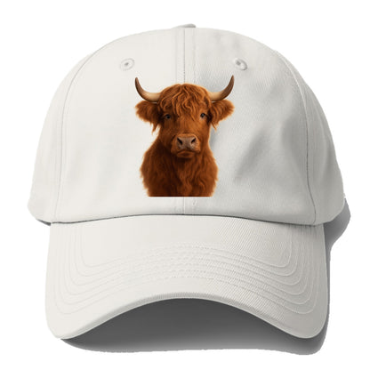highland cow portrait design Hat