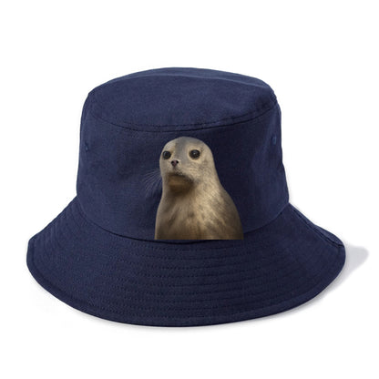 seal portrait design Hat