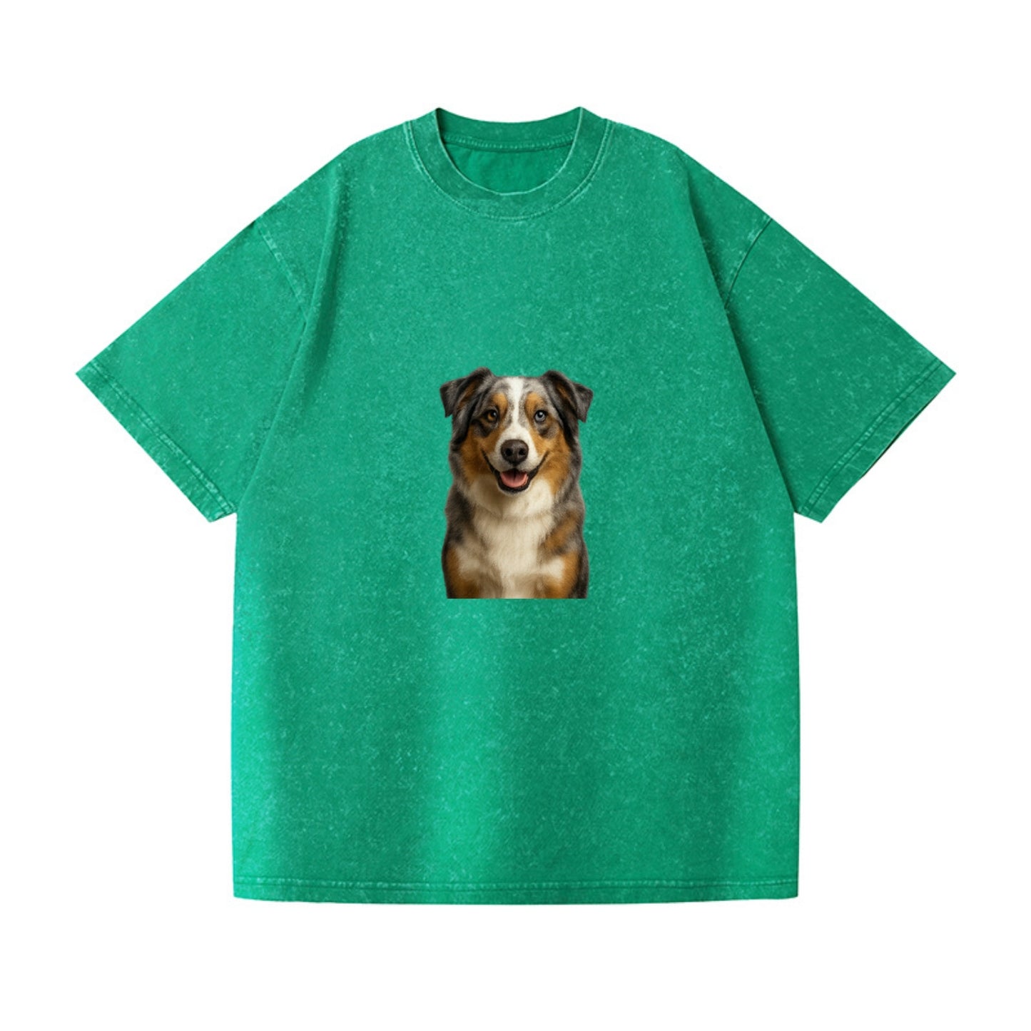 blue merle australian shepherd portrait design Hat