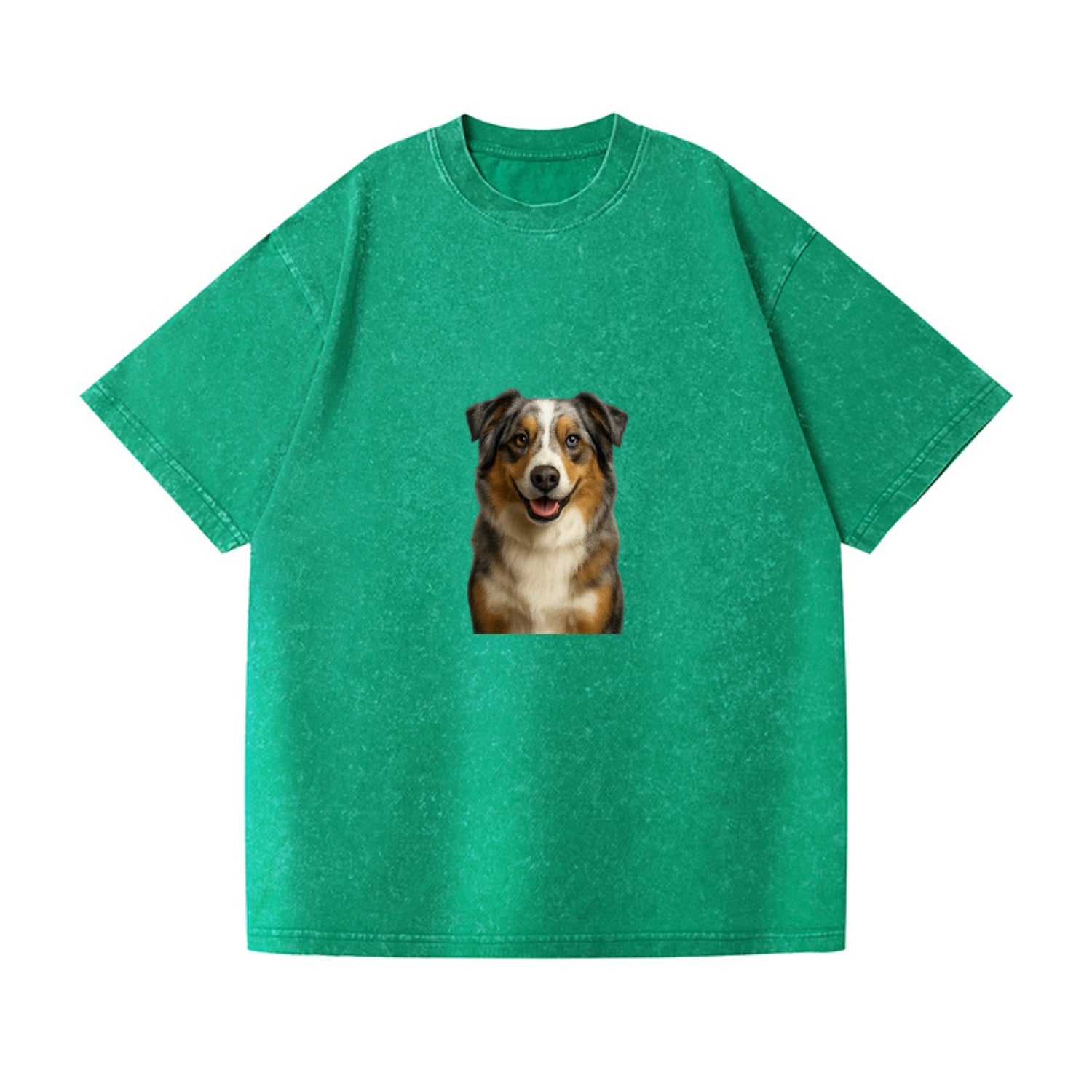 blue merle australian shepherd portrait design Hat