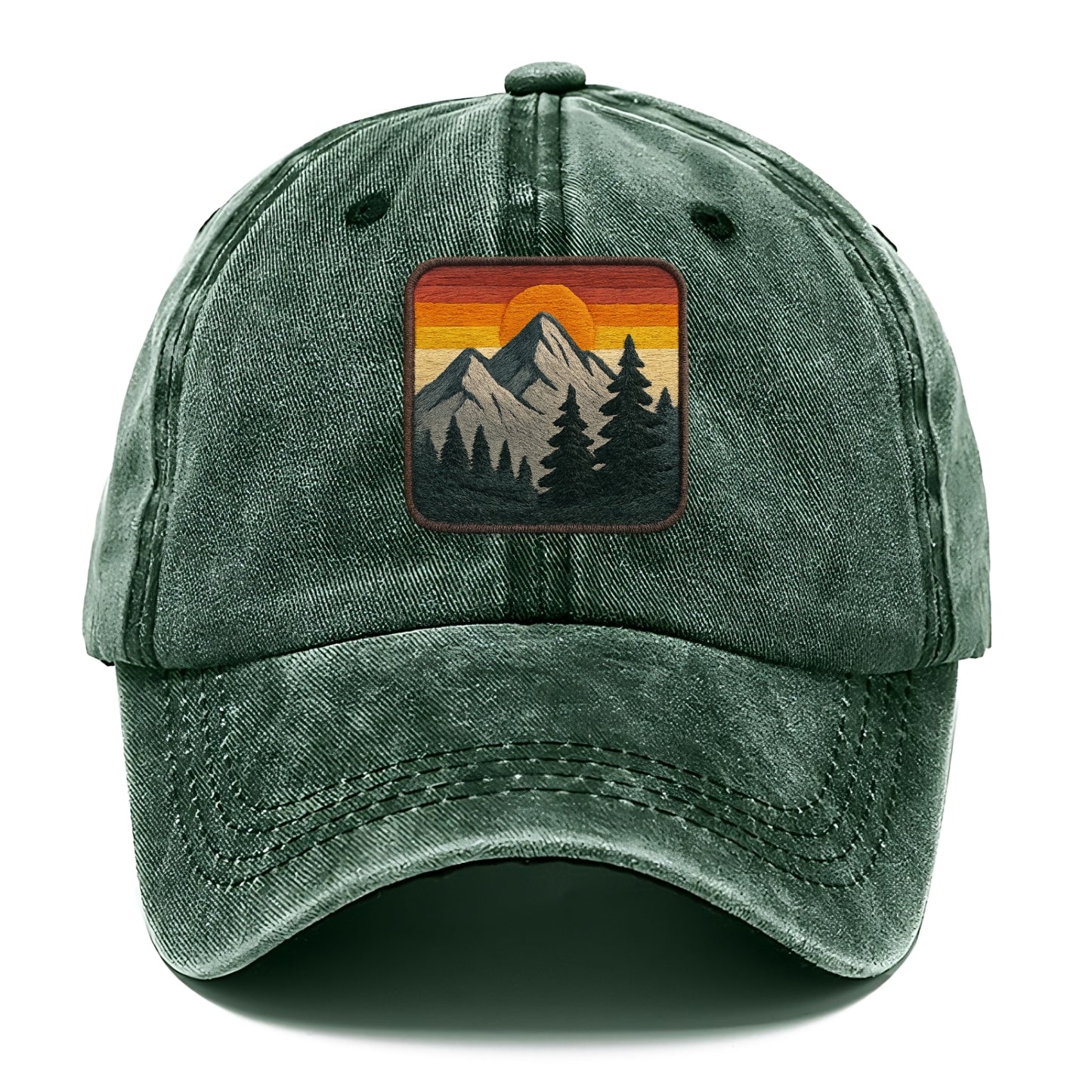 mountain sunset hues Hat