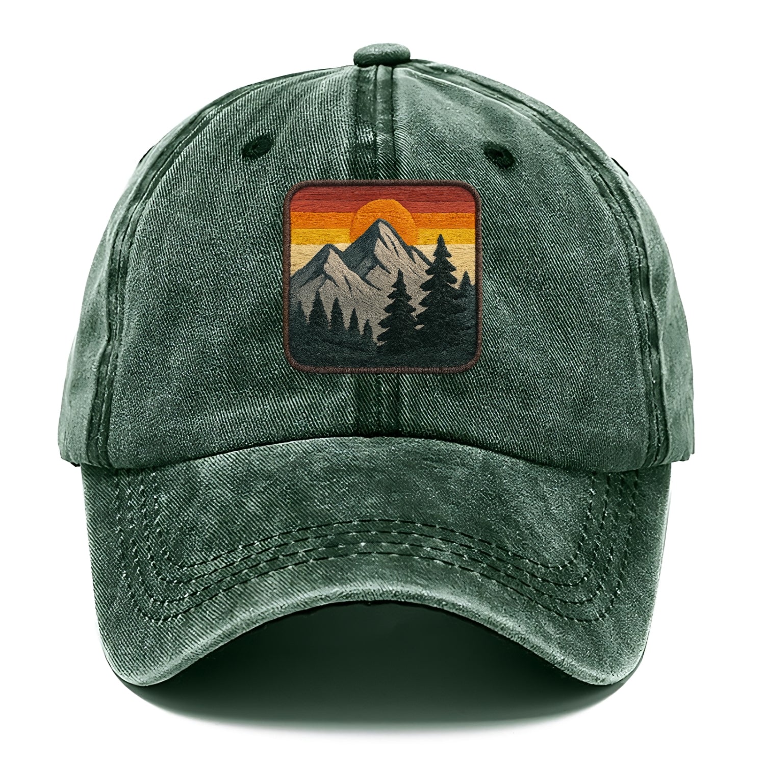 mountain sunset hues Hat