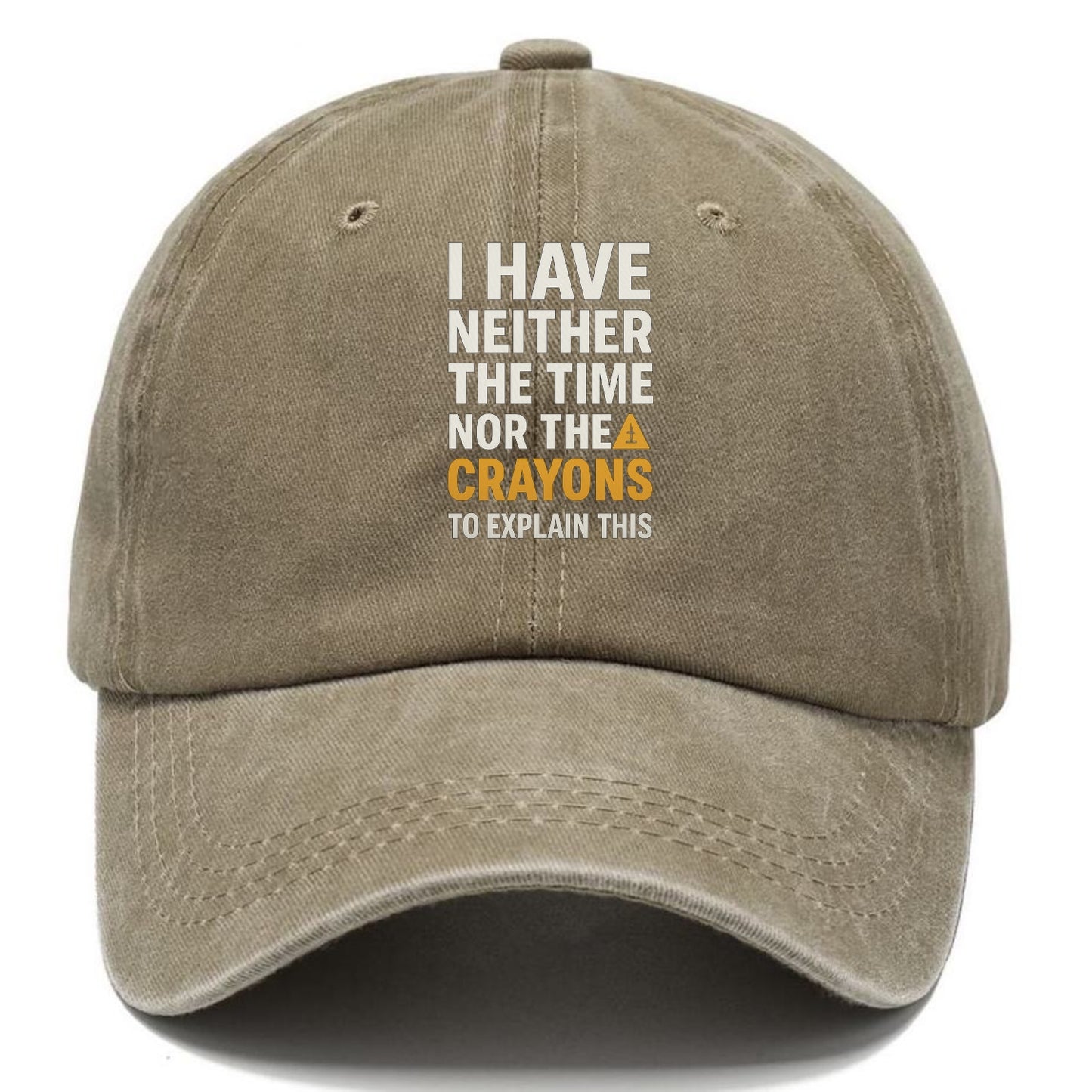 time nor crayons Hat
