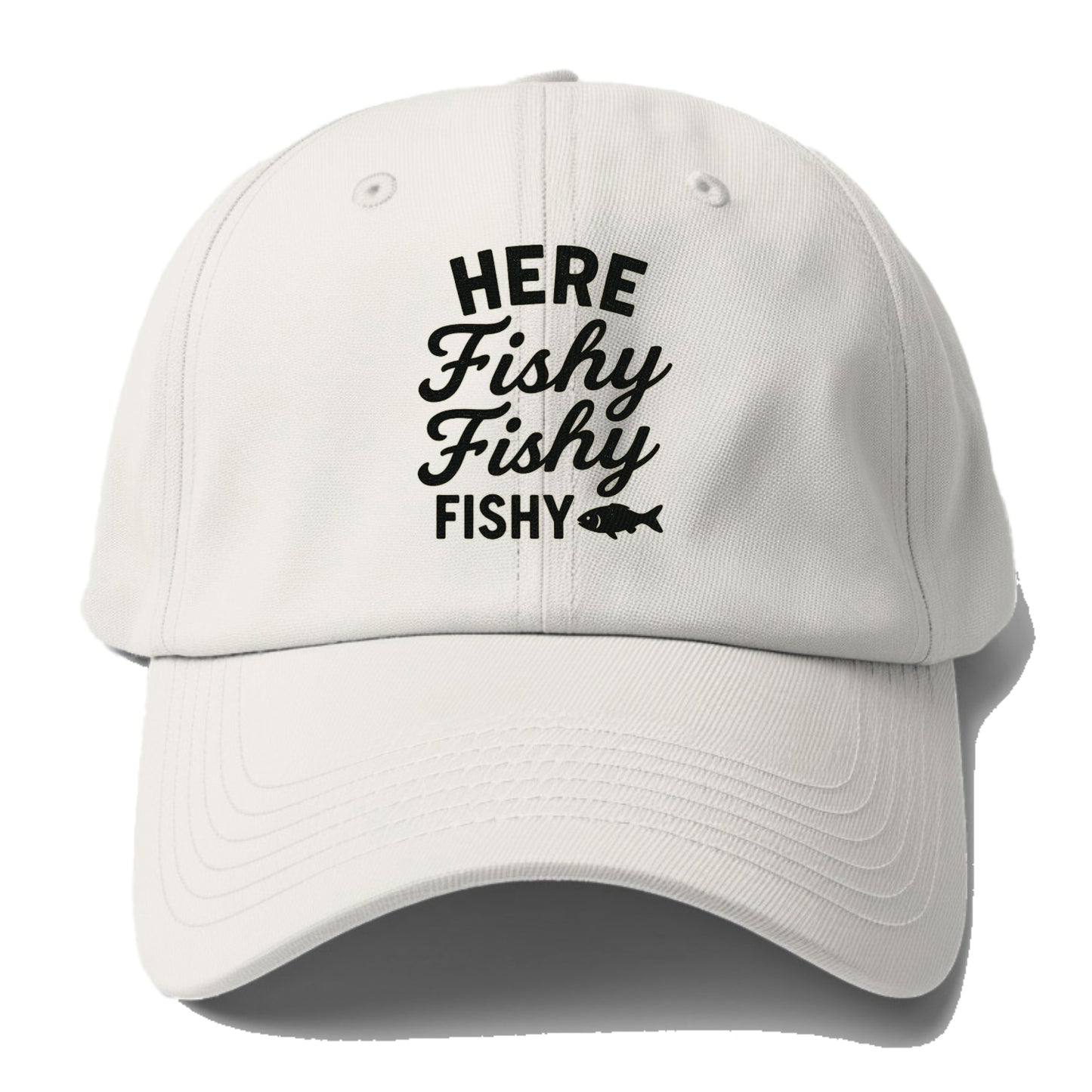 here fishy fishy fishing lure Hat