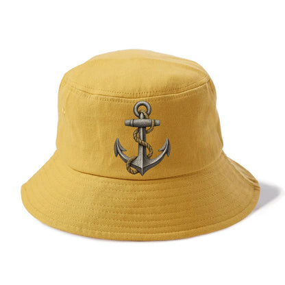 anchor and rope nautical illustration Hat