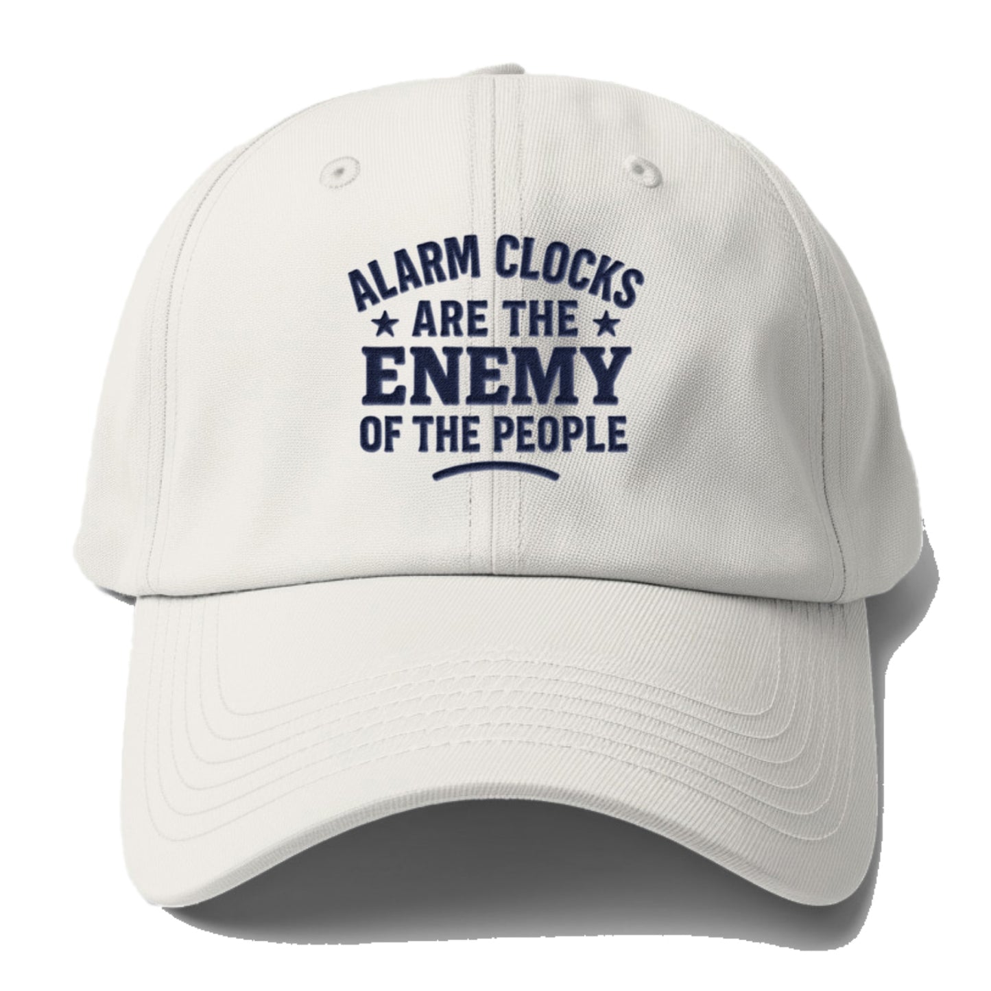 alarm clocks are the enemy of the people Hat