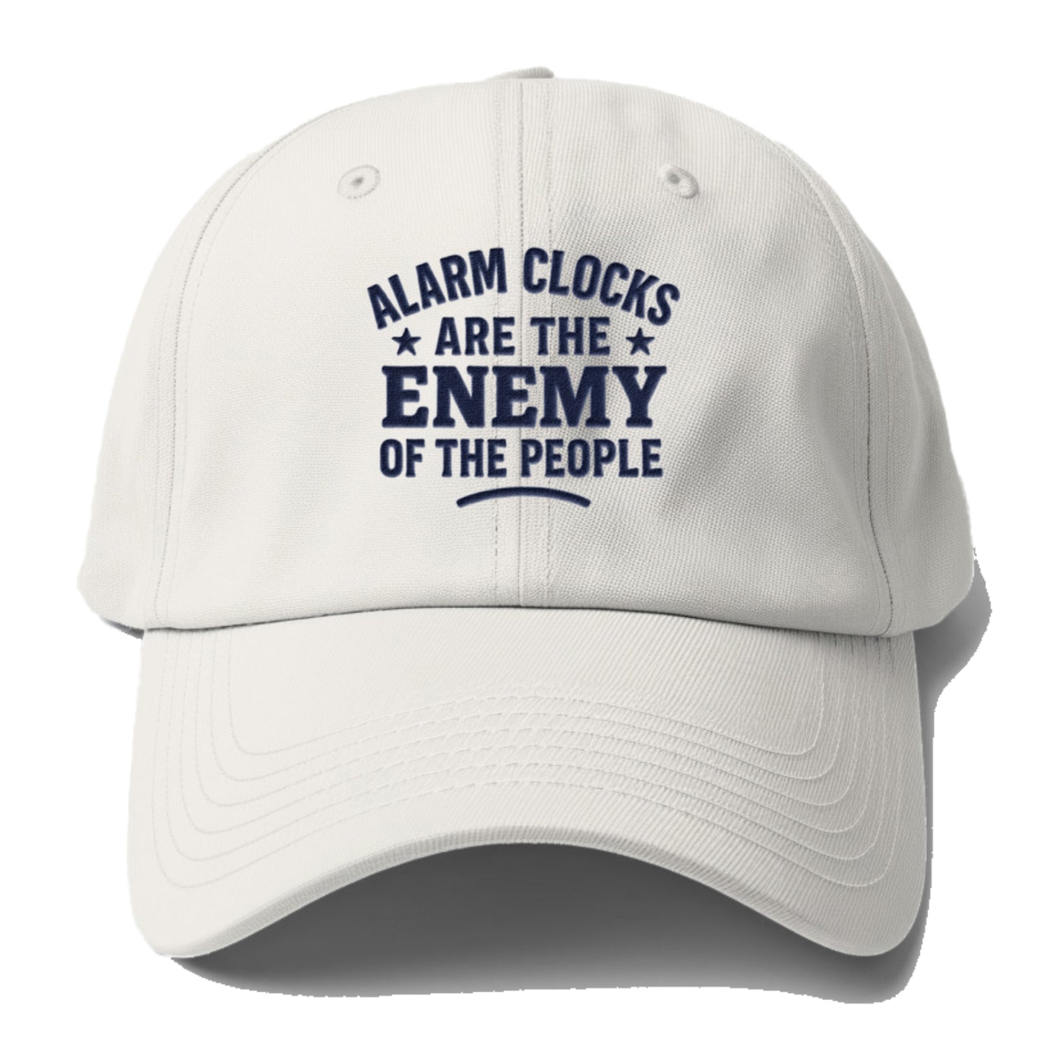 alarm clocks are the enemy of the people Hat