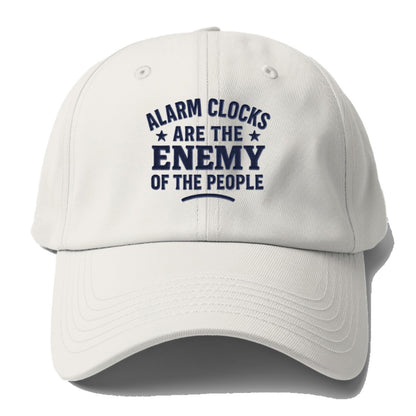 alarm clocks are the enemy of the people Hat