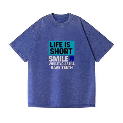 life short smile while Hat