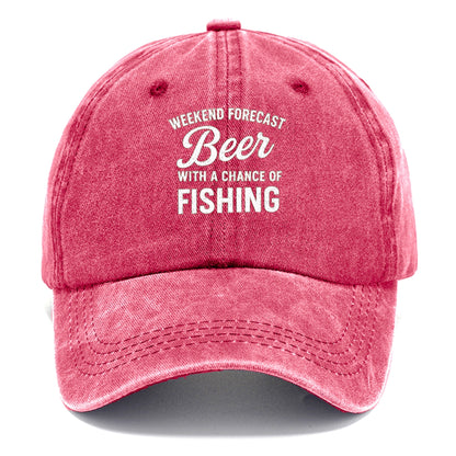 beer fishing weekend forecast design Hat
