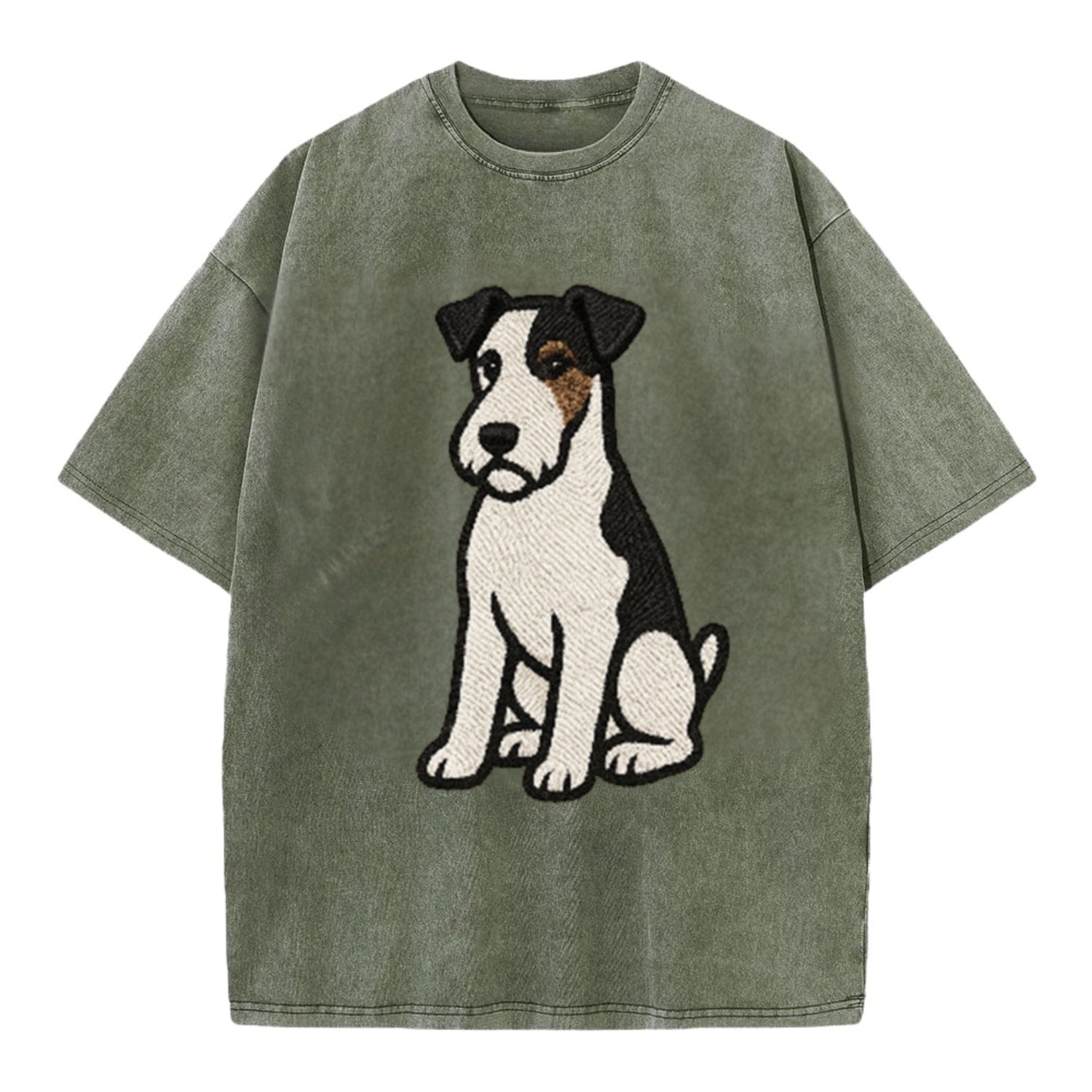 wire-fox-terrier-white-black-markings-spirited-charm Hat