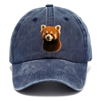 red panda portrait design Hat
