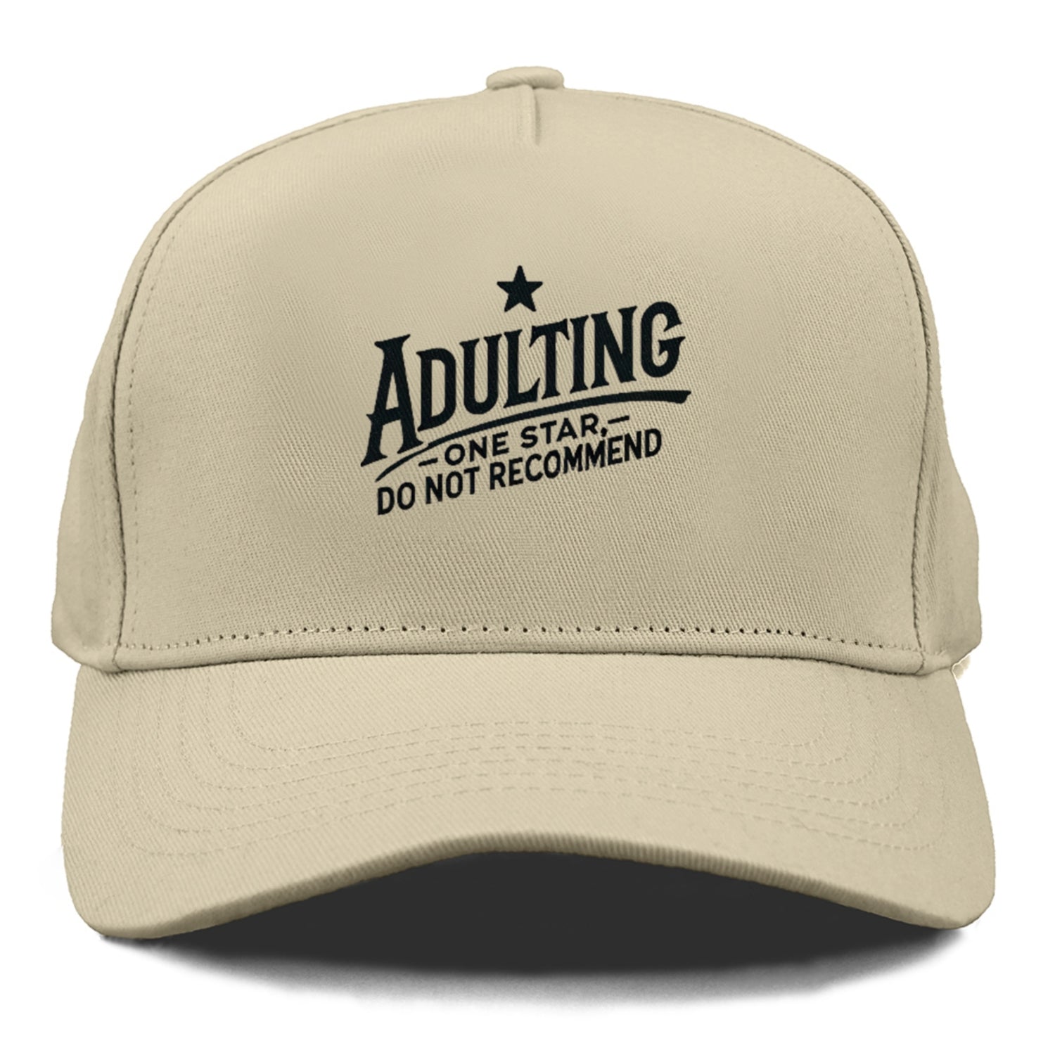 adulting one star do not recommend Hat