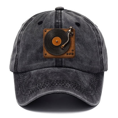 vintage vinyl vibes Hat