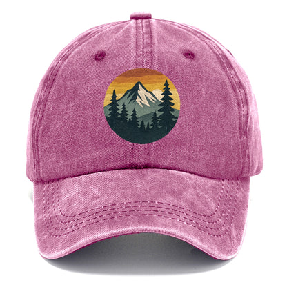 mountain majesty embroidery Hat