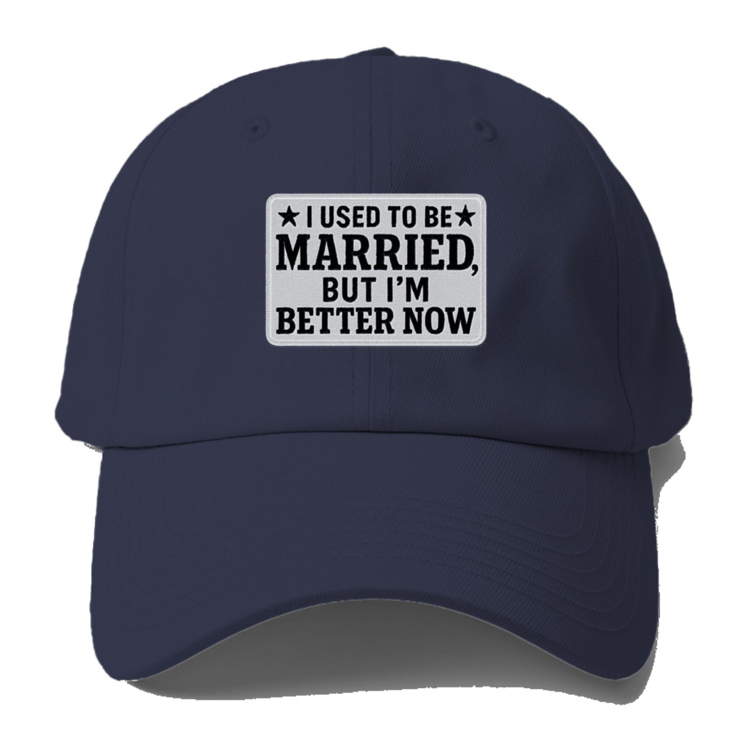 i used to be married but i'm better now Hat