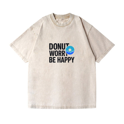 donut worry be happy Hat