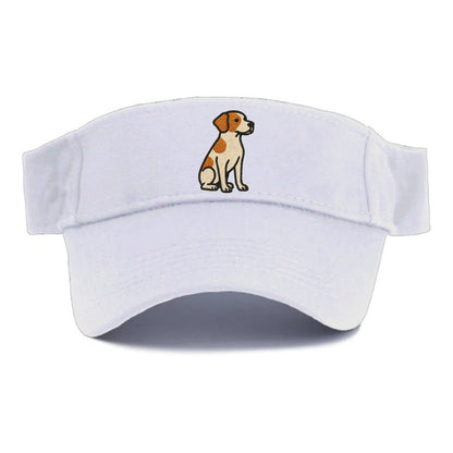 Brittany Spaniel Orange And White Design Hat