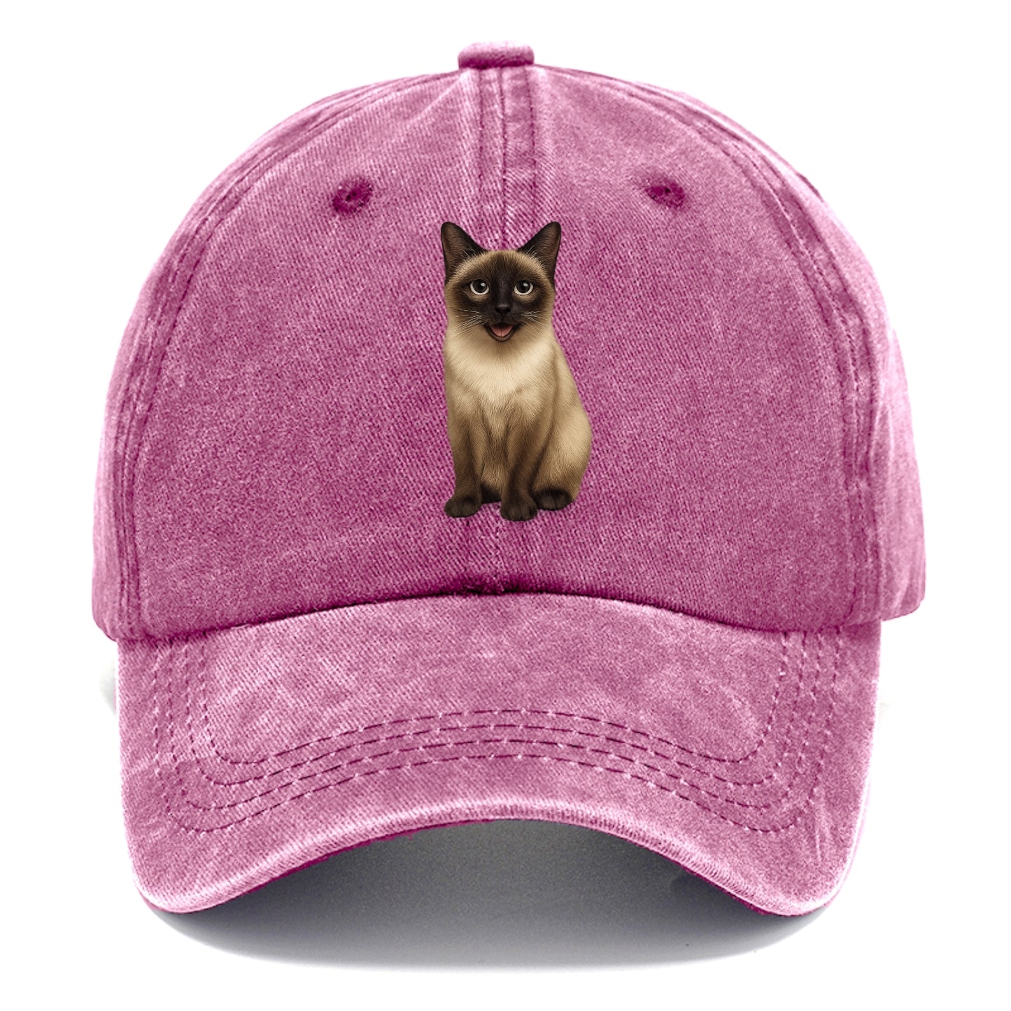 siamese cat illustration Hat