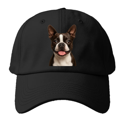 Boston Terrier: Dapper & Devoted Companion Baseball Cap