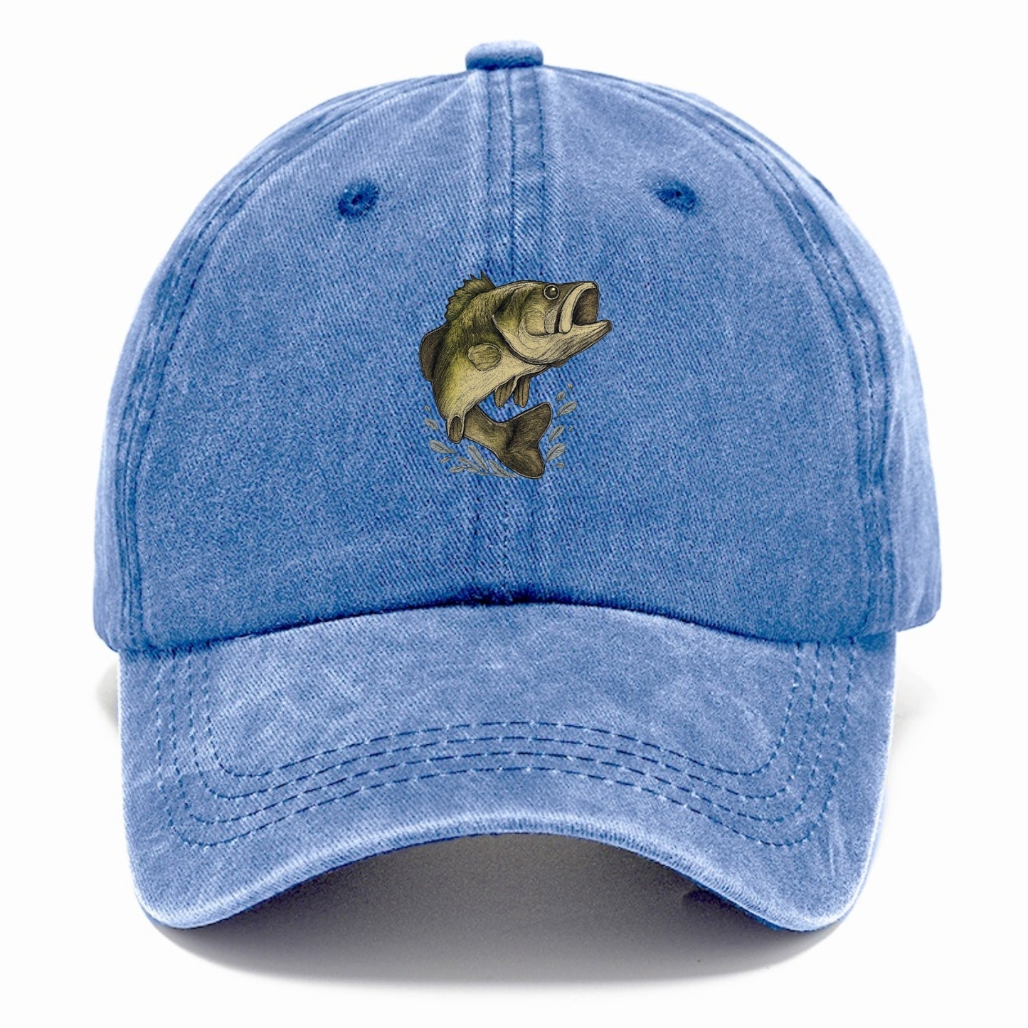 leaping bass fishing Hat
