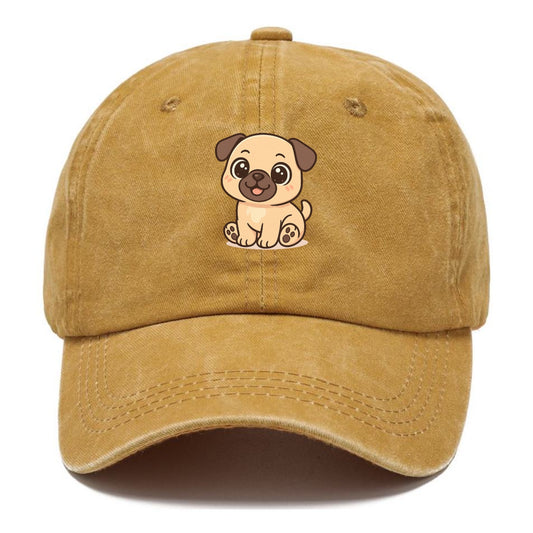 charming-pug-wrinkled-wonder Hat